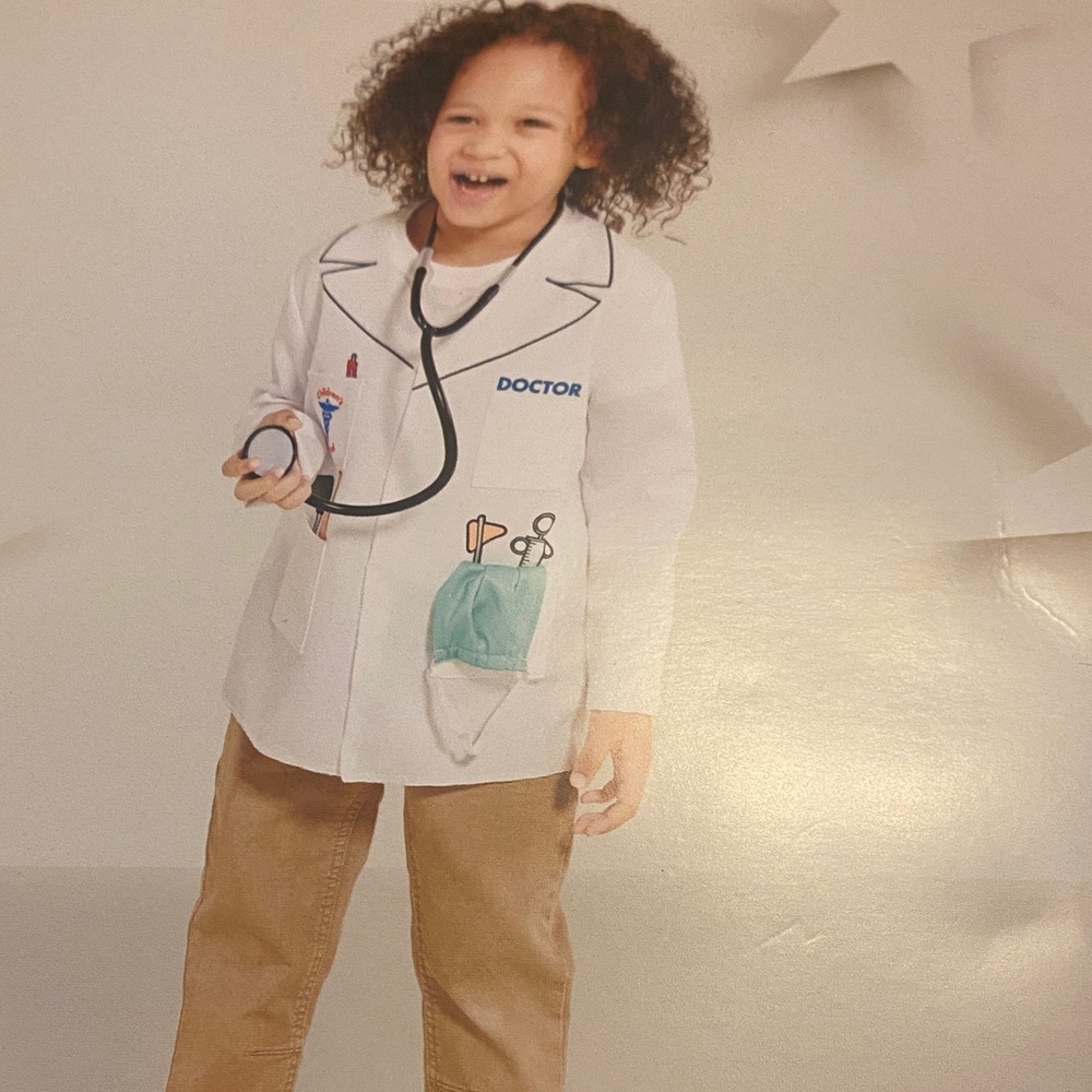 Kids Doctor Costume with Stethoscope